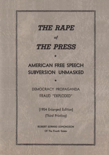 aHR0cHM6Ly9hc3NldHMubHVsdS5jb20vY292ZXJfdGh1bWJzLzQvNS80NW5wZzd2LWZyb250LXNob3J0ZWRnZS0zODQuanBn The Rape of the Press : American Free Speech Subversion Unmasked : Democracy Pro