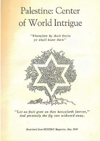 Palestine: Center of World Intrigue