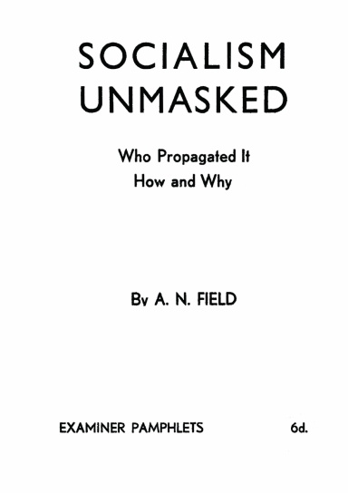 aHR0cHM6Ly9hc3NldHMubHVsdS5jb20vY292ZXJfdGh1bWJzL3YvOC92OGs1cTVkLWZyb250LXNob3J0ZWRnZS0zODQuanBn Socialism Unmasked: Who Propagated It—How and Why