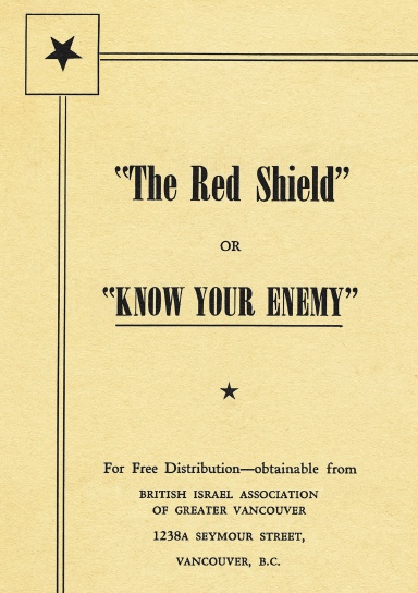 "The Red Shield"; or, "Know Your Enemy"