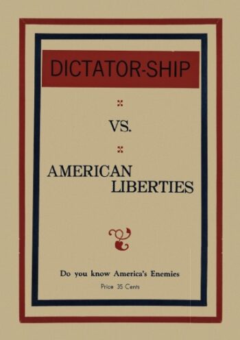 Dictatorship vs. American Liberties