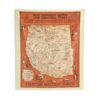 Historic West Lost Mines & Ghost Towns Map Tapestry