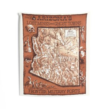 Arizona Lost Mines & Ghost Towns Tapestry
